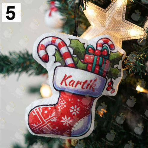 Personalised Plush Ornaments for Christmas